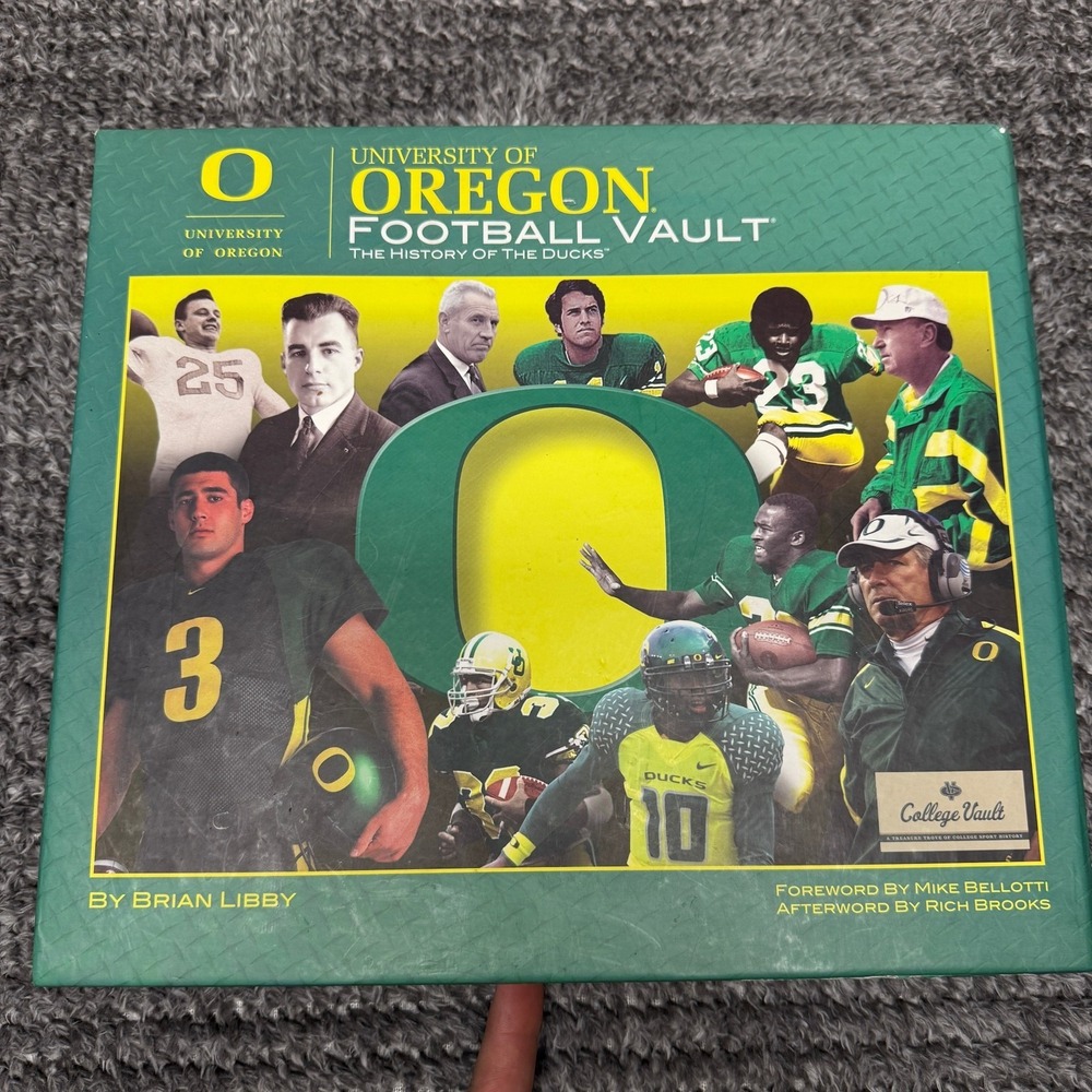 University Oregon Football Vault Book History The Ducks Illustrated Brian‎ Libby